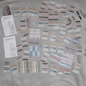 Lot of jamberry nail wraps